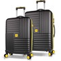 Zoozie Bags Set de Maletas de 2 Piezas Negro